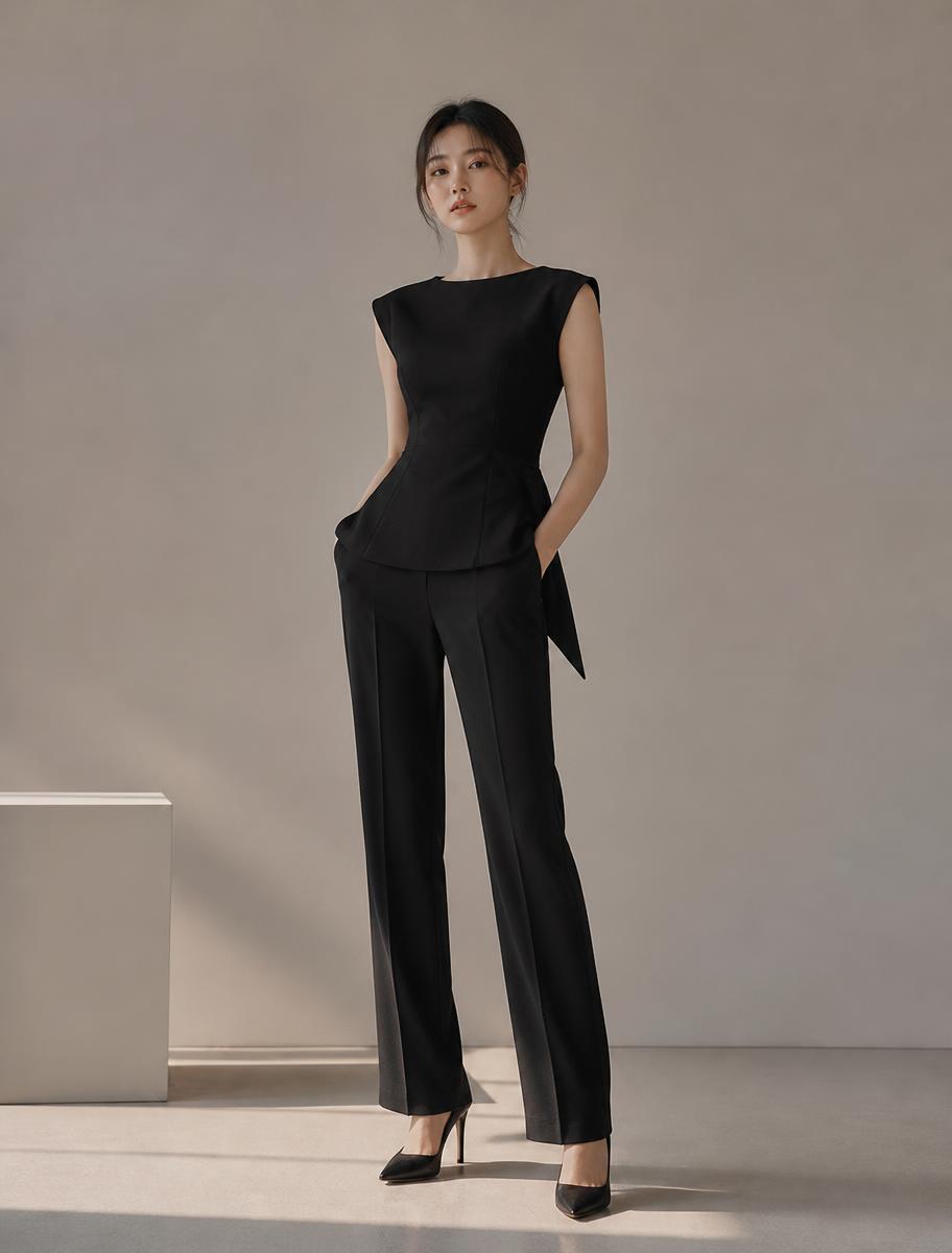 Classic Black Formal Set in Black — Formal