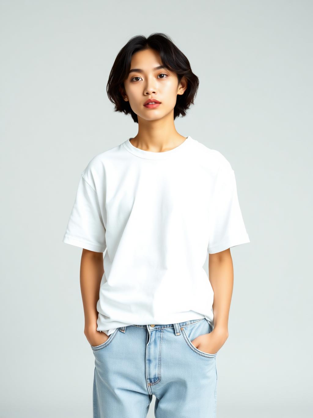 Everyday Relaxed T-Shirt in Ivory — Casual